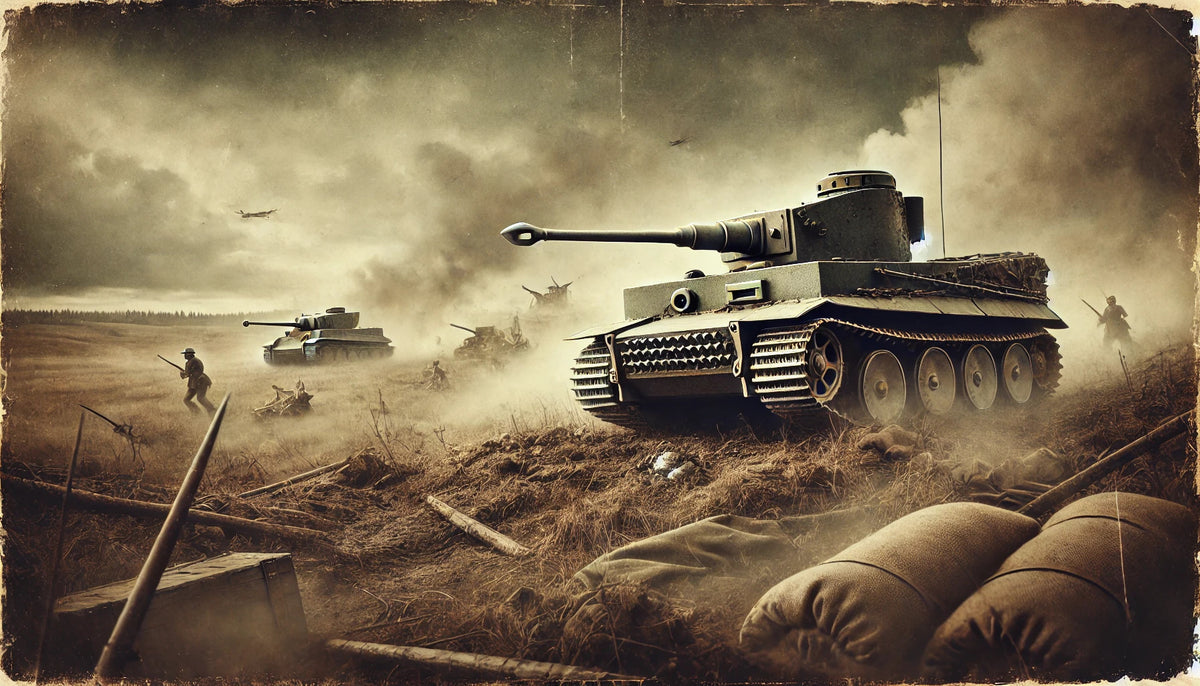 Tank / Helicopter & Officers